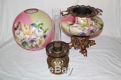 100% Original JumboGWTW Gone with the Wind Banquet Oil Lamp