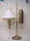 1870's Manhattan Student Oil Lamp, Comp. With Shade, NEVER BURNED