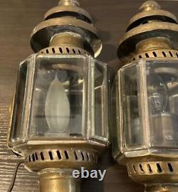 1880s Antique Stagecoach/Carriage/Buggy Oil Lanterns Rare