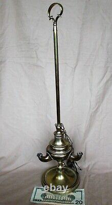 18th c. Or Early 19th c. Italian or French Lucerne Three Font Oil Lamp c. 1800