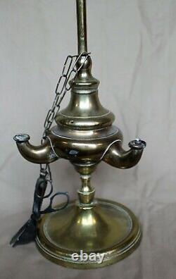 18th c. Or Early 19th c. Italian or French Lucerne Three Font Oil Lamp c. 1800