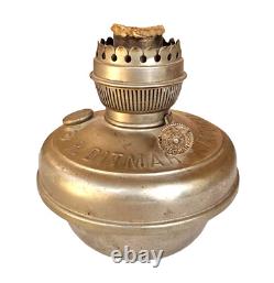 1900's Old Vintage Antique Brass Rare Favorite Lamp R. Ditmar Kerosene Oil Lamp