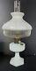 1936 Aladdin B-114 Corinthian White Moonstone Table Lamp with Model B Burner