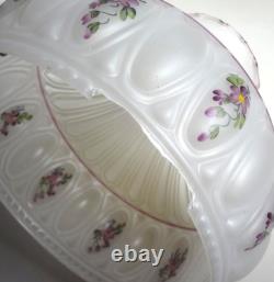 2004 ALADDIN amethyst LINCOLN DRAPE electrified OIL LAMP COMPLETE M752 SHADE
