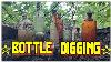 2024 Bottle Digging Dump Digging 60 100 Yr Old Antique Bottles Dug In A Hillside Hole
