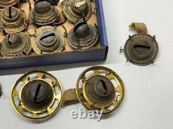 25x Nice Antique Kerosene Oil Lamp Burners Size #2 Threads Lot A
