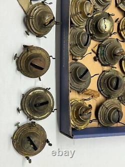 25x Nice Antique Kerosene Oil Lamp Burners Size #2 Threads Lot B