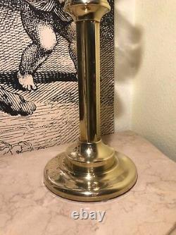 2 RARE Antique Victorian Oil Kerosene Lamps
