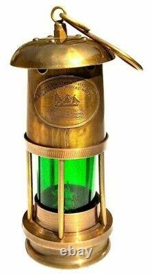 4 Unit Lamp Nautical Lamp Brass Minor Antique Ship Oil Lamp Lantern Maritime