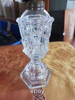 6 Peice Vintage Glass Oil Lamps