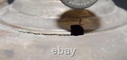 ANTIQUE ALADDIN COUNTRY STORE HANGING OIL LAMP With SHADE