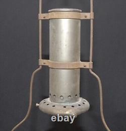 ANTIQUE ALADDIN COUNTRY STORE HANGING OIL LAMP With SHADE