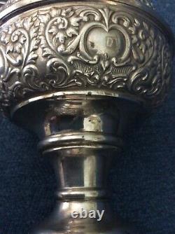 ANTIQUE Miller Oil Lamp Table Lamp No. 0