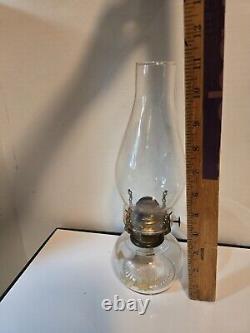 ANTIQUE OIL LAMP RIPLEY IRON FINGER LAMP PAT'd APRIL 5, 1870 NO. 1 SOCONY BURNER