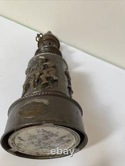 AQ-1840s-French Copper Alloy Oil lampe Base Moderatuer Perfectionne Tt Brevete