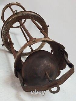 Aladdin 4 Post Hanging Oil kerosene Lamp antique lighting estate fresh find