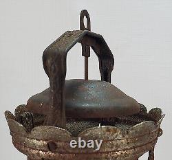 Aladdin 4 Post Hanging Oil kerosene Lamp antique lighting estate fresh find