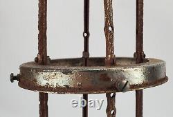 Aladdin 4 Post Hanging Oil kerosene Lamp antique lighting estate fresh find