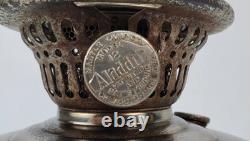 Aladdin 4 Post Hanging Oil kerosene Lamp antique lighting estate fresh find