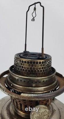 Aladdin 4 Post Hanging Oil kerosene Lamp antique lighting estate fresh find