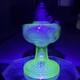 Aladdin B40 Washington Drape Oil Lamp Green Moonstone Uranium Glass Pre War 1939