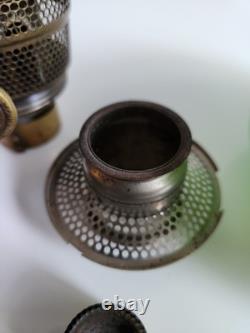 Aladdin Green Moonstone Model B Oil Lamp With Nashville Model B Burner