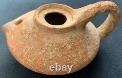 Ancient Greek 200 BCE terracotta oil lamp Hellenistic Era Provenance