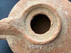 Ancient Greek 200 BCE terracotta oil lamp Hellenistic Era Provenance