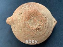 Ancient Greek 200 BCE terracotta oil lamp Hellenistic Era Provenance