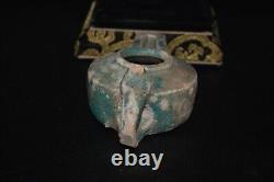 Ancient Islamic Nishapur Ceramic Pottery Oil Lamp Circa 8th 9th Century