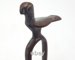 Ancient Medieval Persian Islamic Seljuk Oil Lamp Bronze Circa 12th #CP339