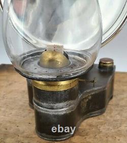 Antique 1867,68 patented Tubular side lamp No. 1 globe early DIETZ 17 LANTERN