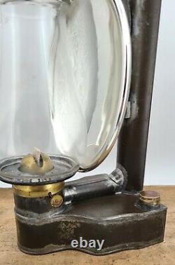 Antique 1867,68 patented Tubular side lamp No. 1 globe early DIETZ 17 LANTERN