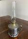 Antique 1900'S MILLER HOME FINGER Oil LAMP & CHIMNEY