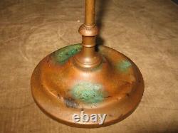 Antique 19th C. Student Oil Lamp CIVIL War Era 1863-70 Hinrichs Orig For Restore