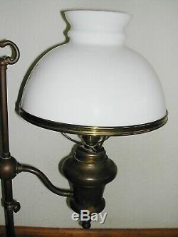 Antique A. L. Baron Student Oil Lamp