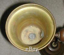 Antique A. L. Baron Student Oil Lamp