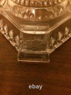 Antique Adams Glass Thousand Eye Oil Lamp