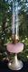 Antique Aladdin 1937 39 QUEEN Pink / Rose Moonstone Model B-98 Oil Lamp