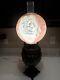 Antique Angel Cherub Stencil Consolidated Gone With the Wind Banquet Oil Lamp Ve