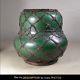 Antique Arts & Crafts Misson era Kerosene Oil LAMP BASE Basketweave Pottery