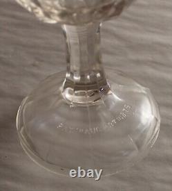 Antique Atterbury Co. Pressed Boss Lamp Patent Aug. 29th 1876