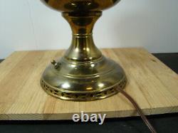 Antique B&H Electric Oil Lamp Works Great SEE PICS! 21 With shade