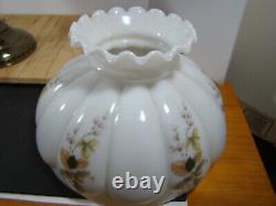 Antique B&H Electric Oil Lamp Works Great SEE PICS! 21 With shade
