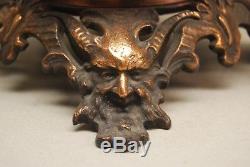 Antique B&h Oil Kerosene Cherub Angel Victorian Gwtw Lamp Parts Dragon Figural