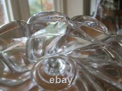 Antique Baccarat Glass Banquet Lamp