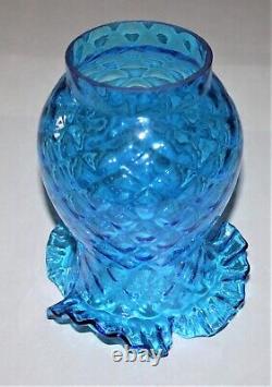 Antique Banquet Oil Lamp Beautiful Blue Oil Lamp Shade
