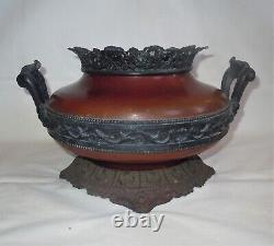 Antique Bradley & Hubbard #8424 Banquet/GWTW Oil Table Lamp BASE ONLY B&H