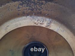 Antique Bradley & Hubbard Parlor Oil Kerosene Brass Corinthian Column Lamp 31