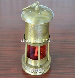 Antique Brass Nautical Maritime Ship Oil Minor Lantern Vintage Antique Lamp